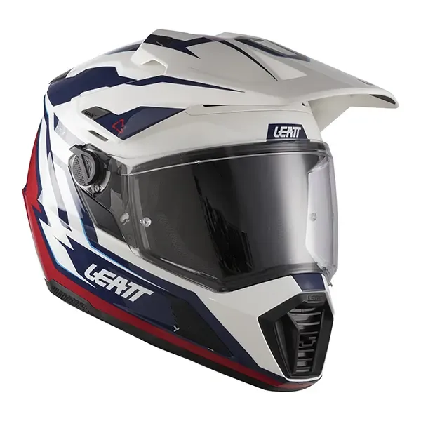 Leatt 7.5 ADV Polymer Helmet Kit - Royal Blue/Red with 2.5 Goggle 1026001700
