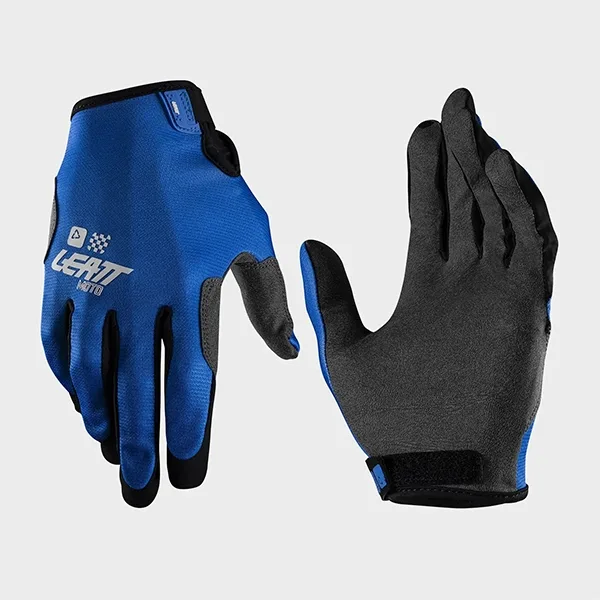 Leatt 1.5 GripR Motocross Gloves - Blue