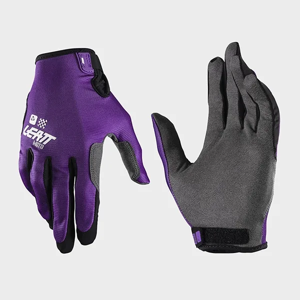 Leatt 1.5 GripR Motocross Gloves - Purple