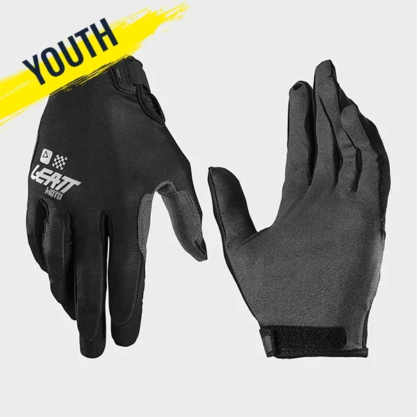 Leatt 1.5 Gripr Youth Motocross Glove - Black