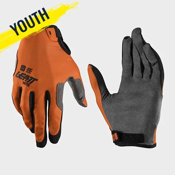 Leatt 1.5 Gripr Youth Motocross Glove - Orange