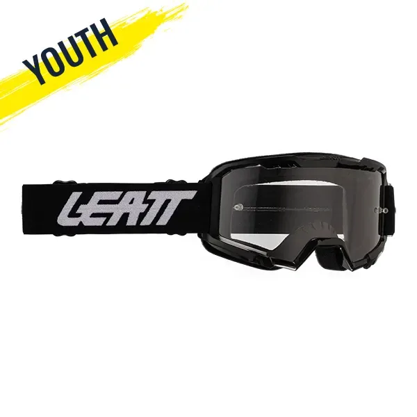 Leatt Vizion 2.5 Youth Goggles - Black Clear 8025250500