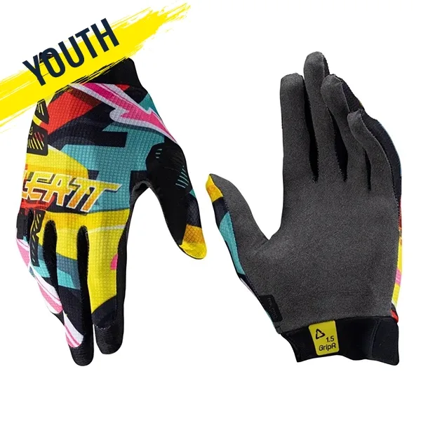 Leatt 1.5 Youth MX Gloves - Carnival