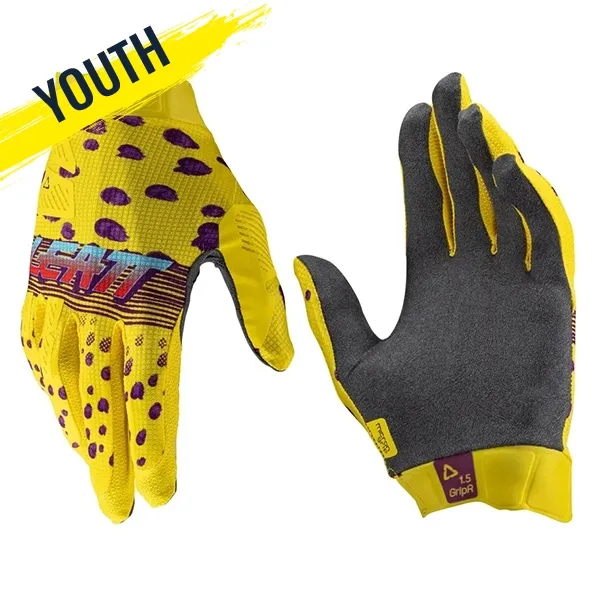 Leatt 1.5 Youth MX Gloves - Cheetah