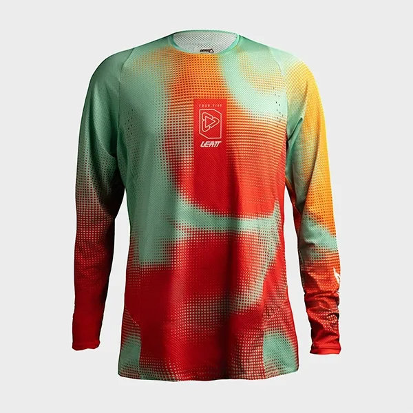 Leatt 4.5 Lite Ladies Motocross Jersey - Teal Green