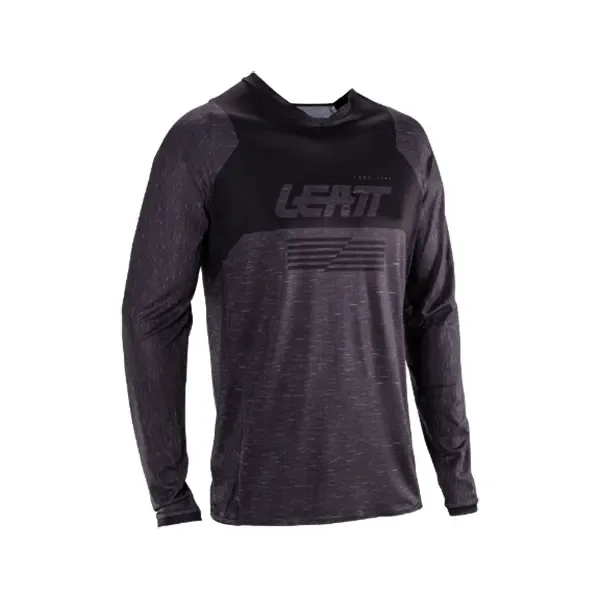 Leatt 4.5 Lite Motocross Jersey - Stealth Black/Grey