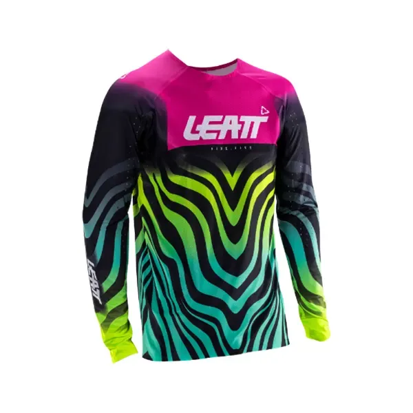 Leatt Moto 5.5 Ultraweld Motocross Jersey (2026) – Tiger Pink