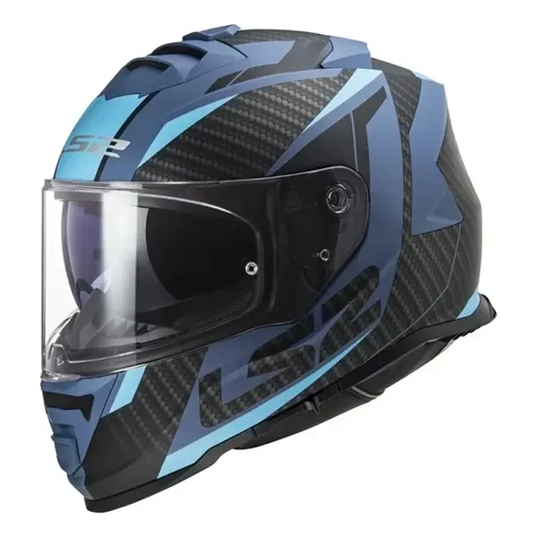 LS2 FF800 Storm II Racer Helmet - Matt Blue