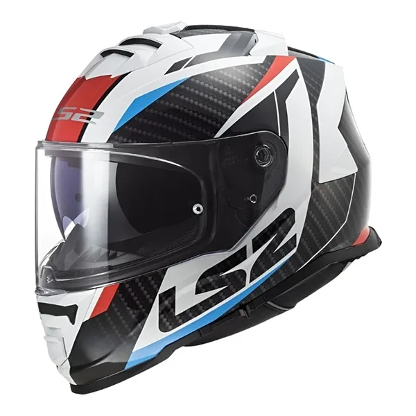 LS2 FF800 Storm II Racer Helmet - Red/Blue