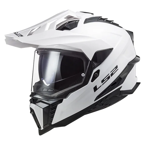 LS2 MX701 Explorer Solid Helmet - White