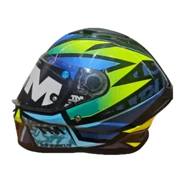 MT Stinger 2 Rush Helmet - Blue/Green 1334C52B1310