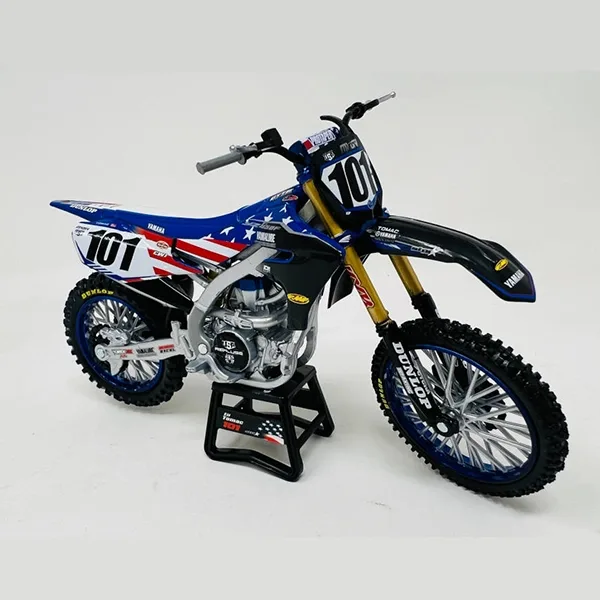 NewRay 1:12 Scale Yamaha YZ450F Motocross of Nations Bike (Eli Tomac)
