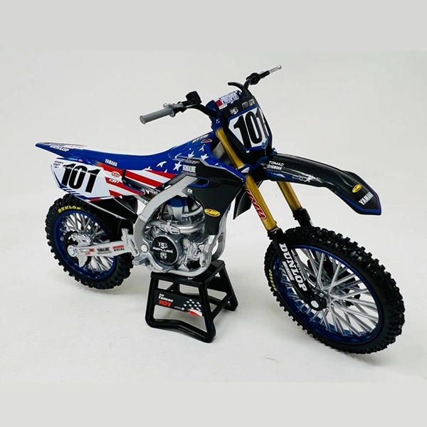 NewRay 1:12 Scale Yamaha YZ450F Motocross of Nations Bike (Eli Tomac)