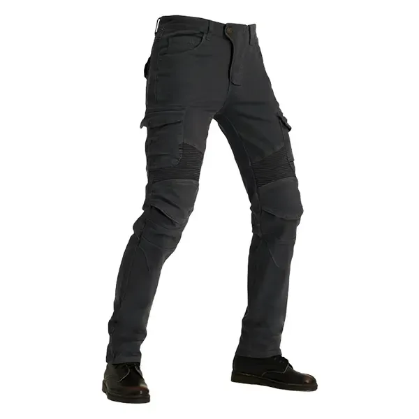 Nexo Mens Cargo Kevlar Jeans - Black