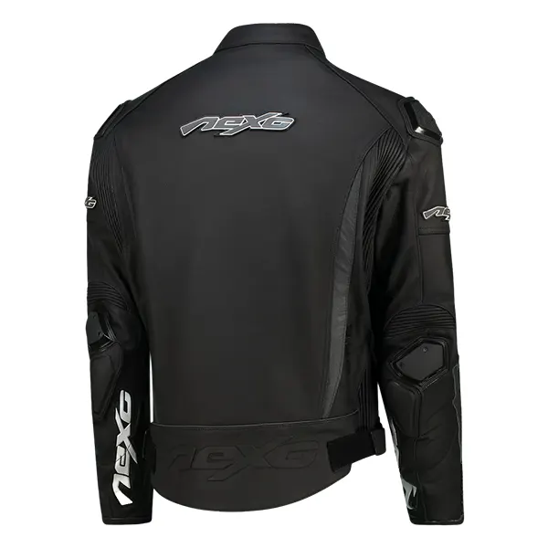 Nexo N Force Leather Jacket - Black/Graphite - Biker's Warehouse