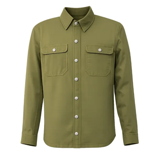 Nexo Twill Kevlar Long Sleeve - Khaki N-KEVS-KHA
