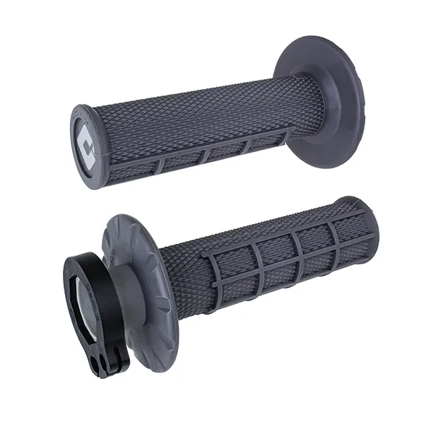 ODI Emig Half Waffle V2 Lock-on MX Grip Set