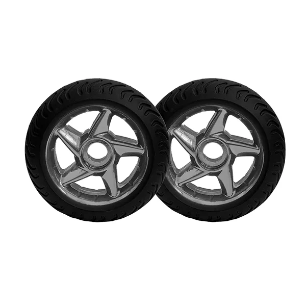 OGIO Rig 9800 Replacement Wheels - Black/Silver 801003.999