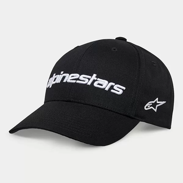 Alpinestars Linear Wordmark 2.0 Hat - Black/White