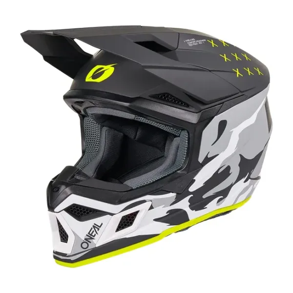 O'Neal 3SRS Heat Helmet - Black/Grey