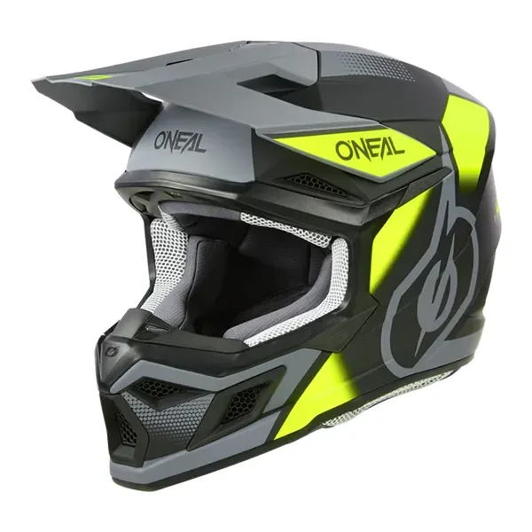 O’Neal 3SRS Vision Helmet - Black/Yellow/Grey 0625-272