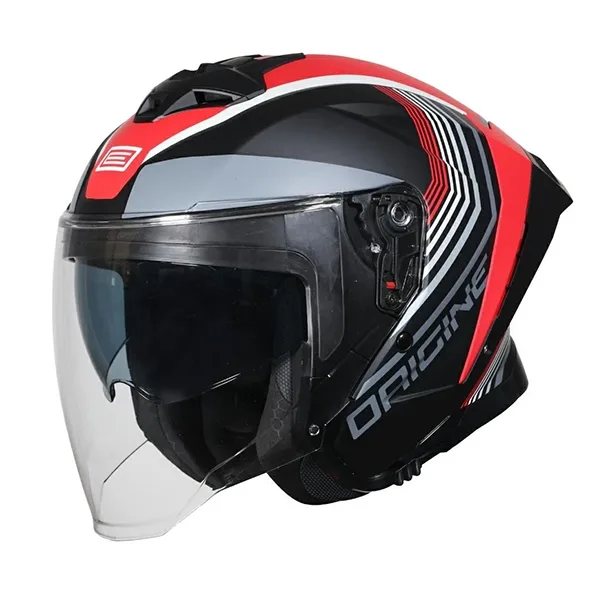 Origine Aprica Shade Jet Helmet - Matt Red/Black