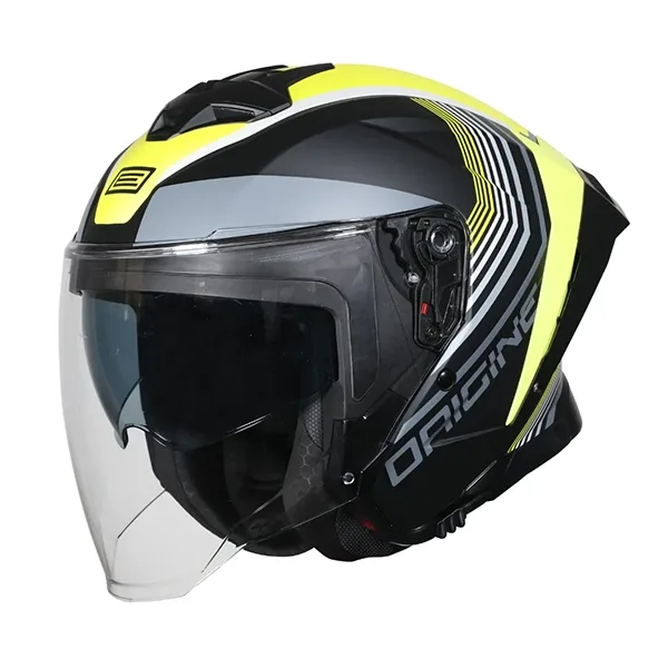 Origine Aprica Shade Jet Helmet - Matt Red/Yellow