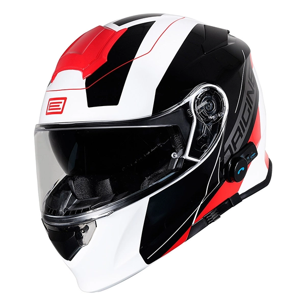 Origine Delta BT Spike Full Feace Helmet - Red/White