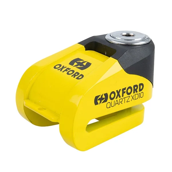 Oxford Quartz XD10 Disc Lock - Yellow/Black