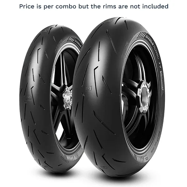 Pirelli Diablo Rosso IV Corsa Road Tyre Combo