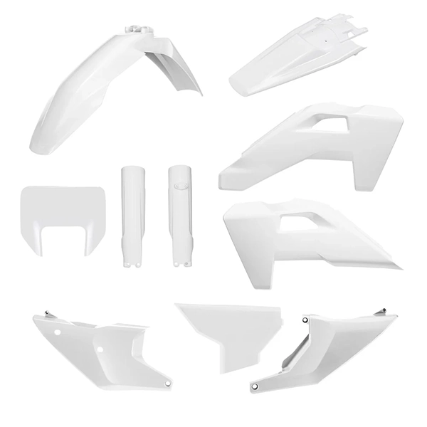 Polisport White Plastics Kit - Husqvarna TE/FE (26)