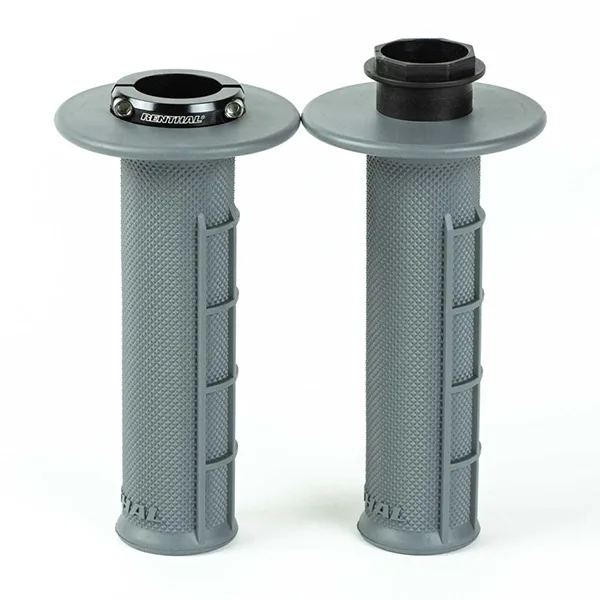 Renthal MX Lock-On Half Waffle Grips - Medium