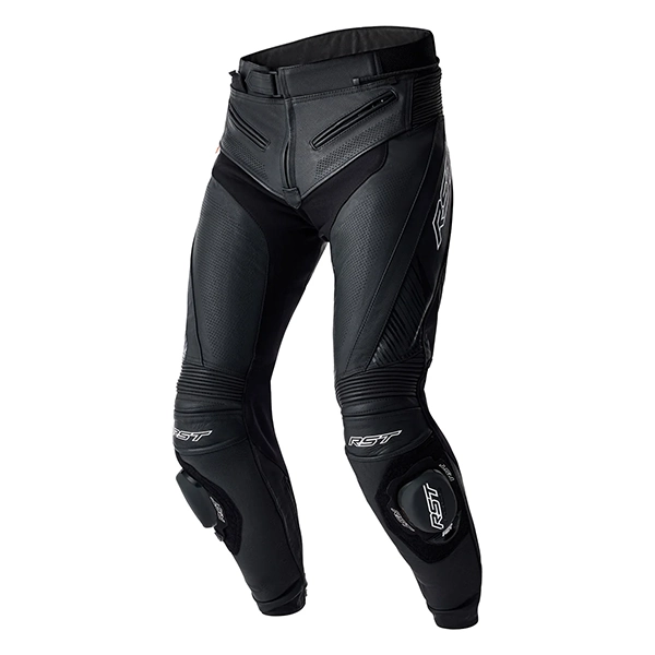 RST TracTech Evo D3O Leather Pants - Black/White