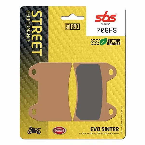 SBS Brake Pads - 706HS (FA244)