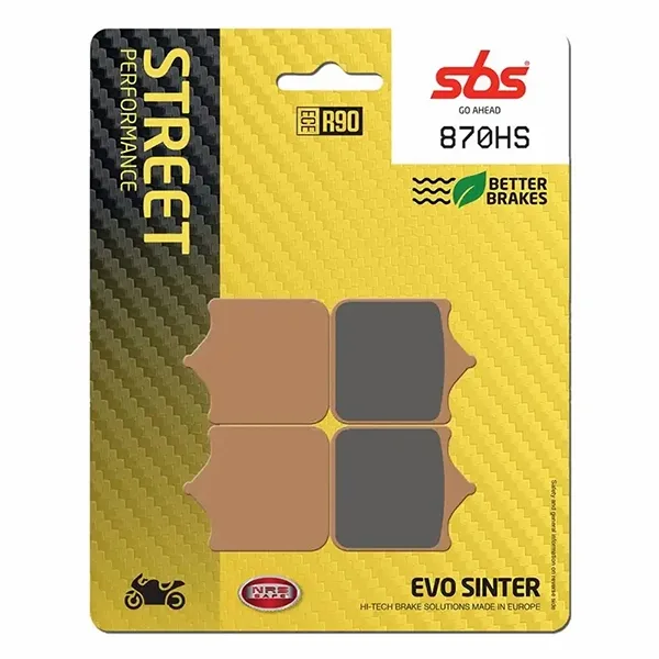 SBS Brake Pads - 870HS (FA491)