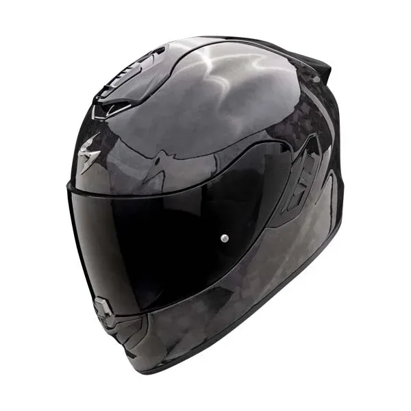Scorpion EXO-1400 Evo Air Onyx Solid Carbon Helmet - Black