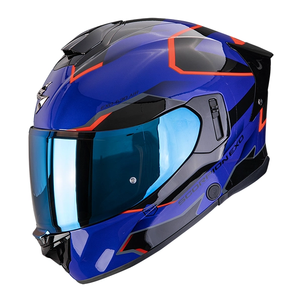 Scorpion EXO-530 Air Clip Helmet - Blue/Black/Red