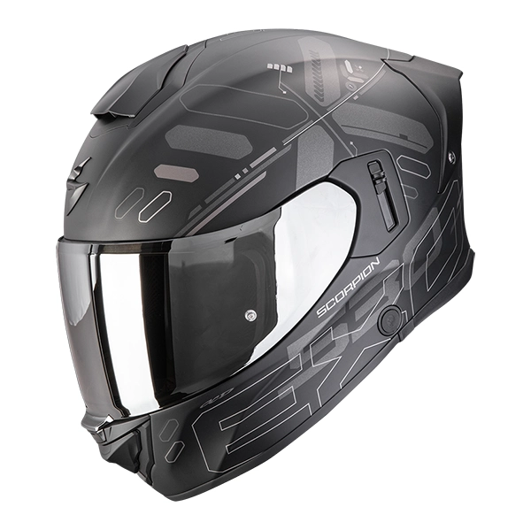 Scorpion EXO-530 Air Fond Helmet - Matt Black/Silver