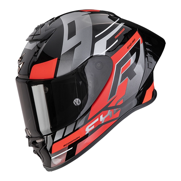 Scorpion EXO-R1 Evo II Air Adrenaline Helmet - Black/Red/Silver