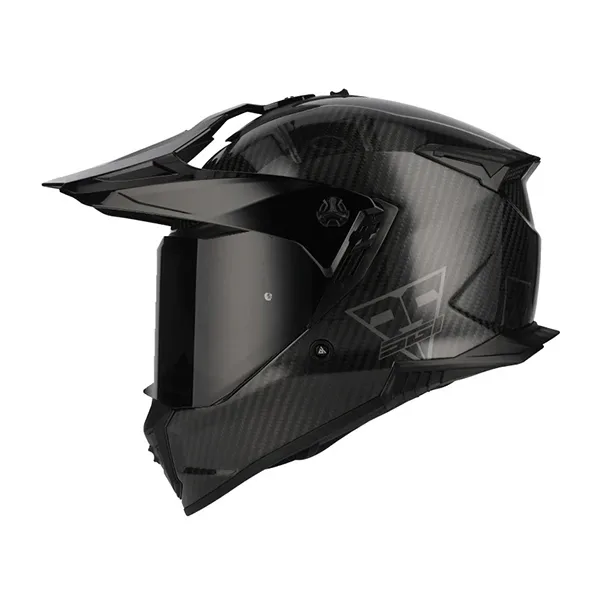 SGI Realm Carbon Adventure Motorcycle Helmet