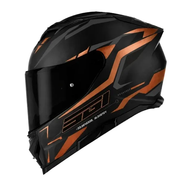 SGI Venom Apex Full Face Helmet - Copper