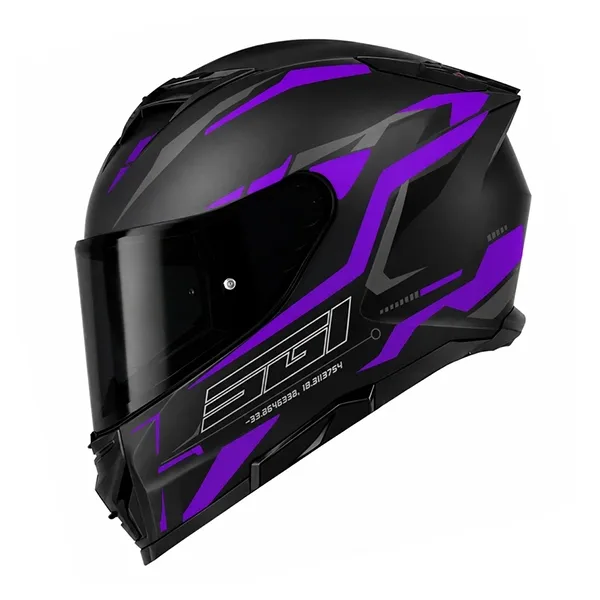 SGI Venom Apex Full Face Helmet - Purple