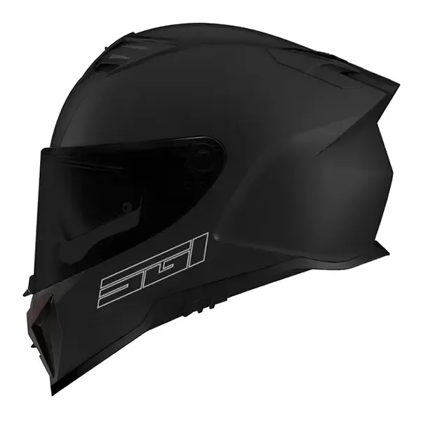 SGI Venom Full Face Helmet - Matt Black
