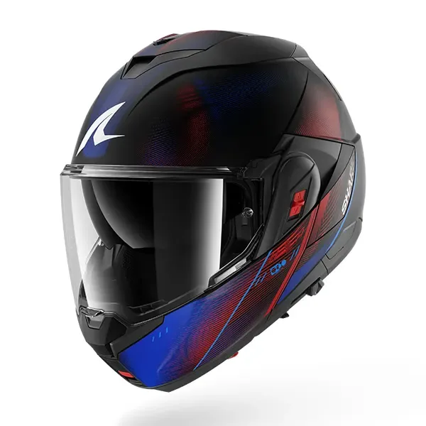 Shark OXO Speed-Tech Helmet - Matt Black/Blue/Red