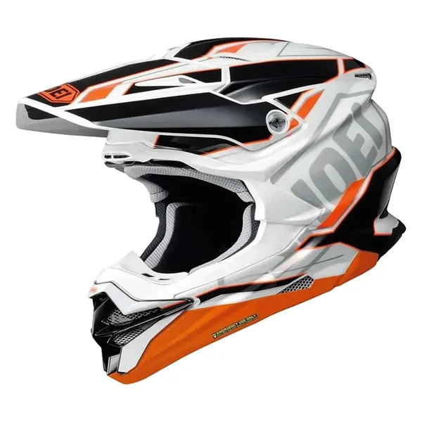 Shoei VFX-WR Allegiant TC-8 Motocross Helmet - Black/White/Orange