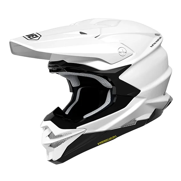 Shoei VFX-WR 06 White Motocross Helmet