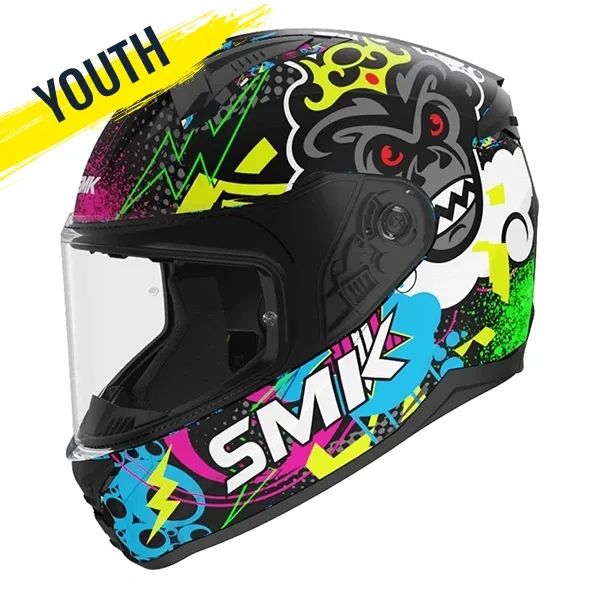 SMK Bionic Chimpz Youth Helmet