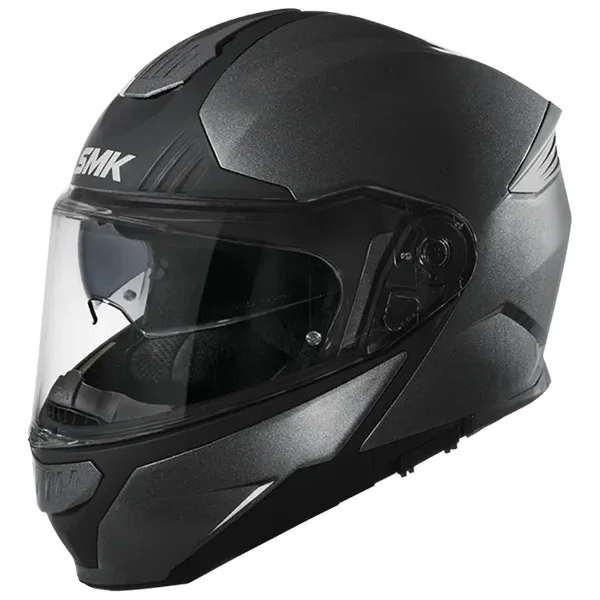 SMK Gullwing Helmet - Matt Black MA200