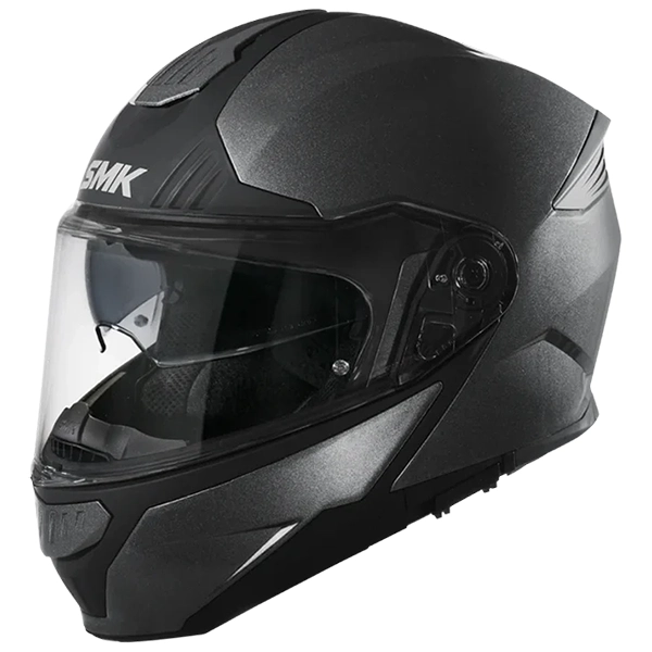 SMK Gullwing Helmet - Matt Black MA200