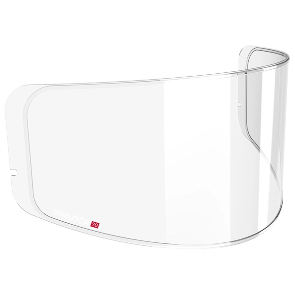 The Pinlock 70 Max Vision insert delivers reliable anti-fog protection for SMK Stellar and Titan helmets. Designed with Pinlock® 70 technology, it provides excellent fog-resistance and ensures a clear, unobstructed view in varying weather conditions. With its Max Vision™ design, the insert offers wide coverage across the visor, reducing blind spots and enhancing visibility for a safer, more comfortable ride. Easy to fit using Two Component Pins, this clear insert is the perfect upgrade for riders who need dependable performance in all environments. Key Features: Specifically made for SMK Stellar and Titan helmet visors Pinlock® 70 technology for strong anti-fog performance Max Vision™ design ensures a wide, clear field of view Clear lens for sharp, uninterrupted vision Compatible with Two Component Pins for easy installation Ride with confidence in all weather conditions with the Pinlock 70 Max Vision insert – the essential accessory for fog-free clarity and maximum visibility.
